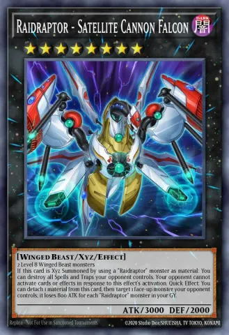 Raidraptor - Satellite Cannon Falcon · EN073