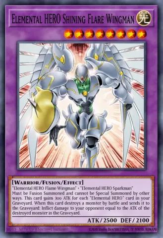 Elemental HERO Shining Flare Wingman · EN020
