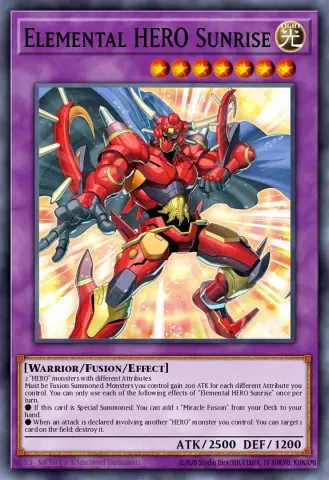 Elemental HERO Sunrise · EN155