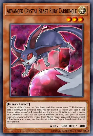 Advanced Crystal Beast Ruby Carbuncle · EN010