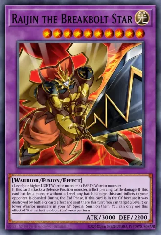 Raijin the Breakbolt Star · EN037