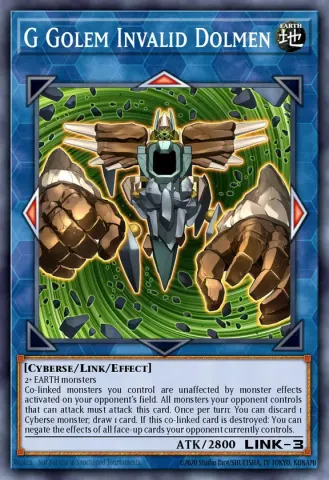 G Golem Invalid Dolmen · EN044