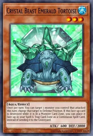 Crystal Beast Emerald Tortoise · EN003
