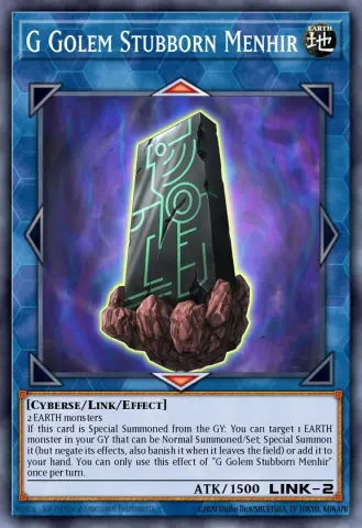 G Golem Stubborn Menhir · EN043
