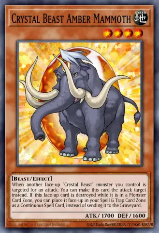 Crystal Beast Amber Mammoth · EN005