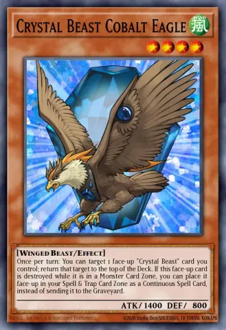 Crystal Beast Cobalt Eagle · EN006