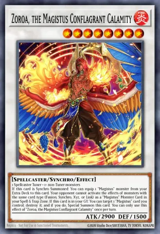 Zoroa, the Magistus Conflagrant Calamity · EN045