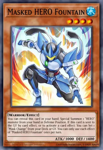 Masked HERO Fountain · EN029
