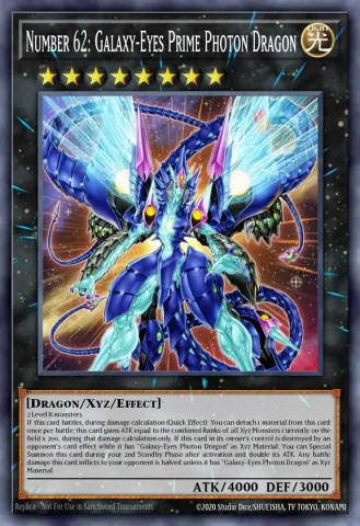Number 62: Galaxy-Eyes Prime Photon Dragon · EN040