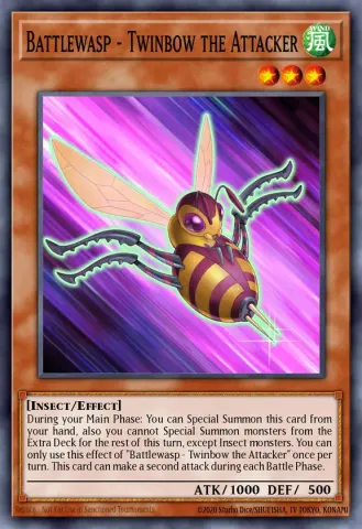 Battlewasp - Twinbow the Attacker · EN034
