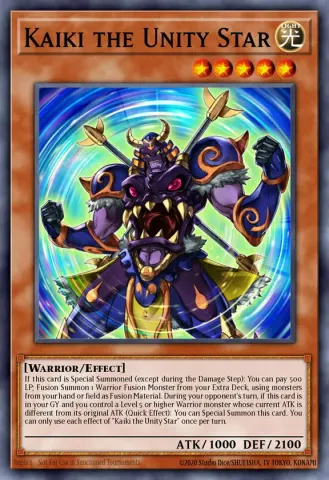 Kaiki the Unity Star · EN038