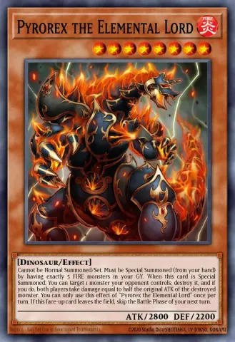 Pyrorex the Elemental Lord · EN040