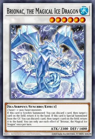 Brionac, the Magical Ice Dragon · EN004