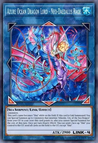 Azure Ocean Dragon Lord - Neo-Daedalus Rage · EN046