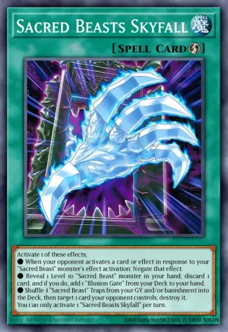 Sacred Beasts Skyfall · EN065