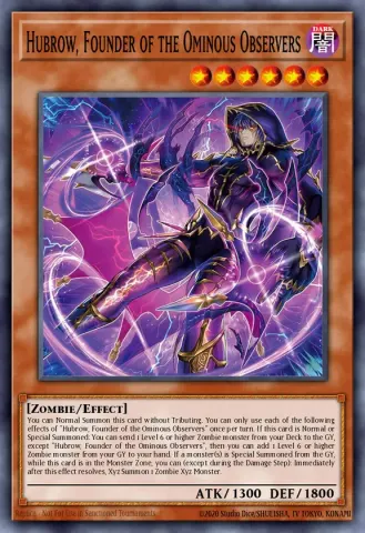 Hubrow, Founder of the Ominous Observers · EN030