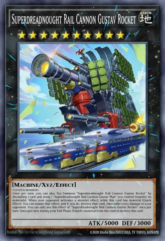 Superdreadnought Rail Cannon Gustav Rocket · EN043