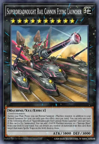Superdreadnought Rail Cannon Flying Launcher · EN044