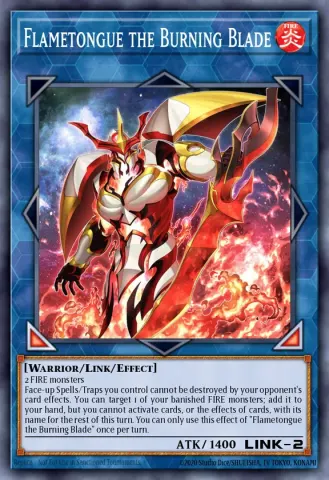 Flametongue the Burning Blade · EN099