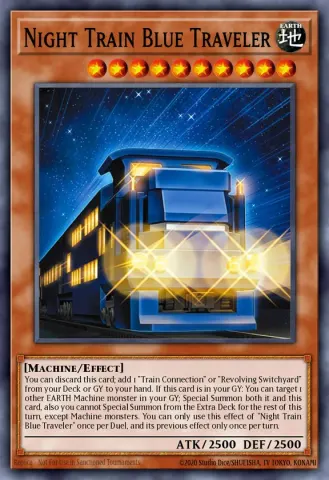 Night Train Blue Traveler · EN007