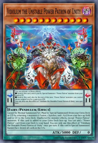Vidolium the Unstable Power Patron of Unity · EN010