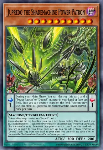 Jupredo the Shademachine Power Patron · EN012