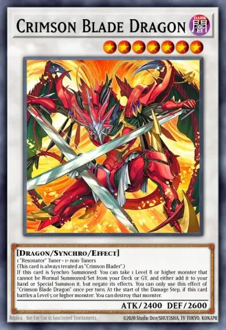Crimson Blade Dragon · EN037