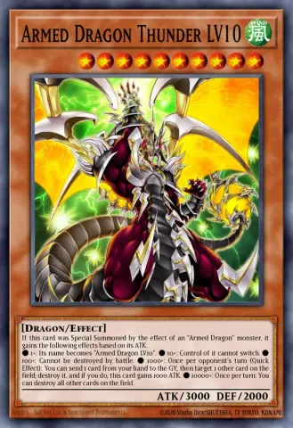 Armed Dragon Thunder LV10 · EN001