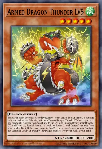 Armed Dragon Thunder LV5 · EN003
