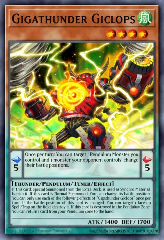 Gigathunder Giclops · EN032