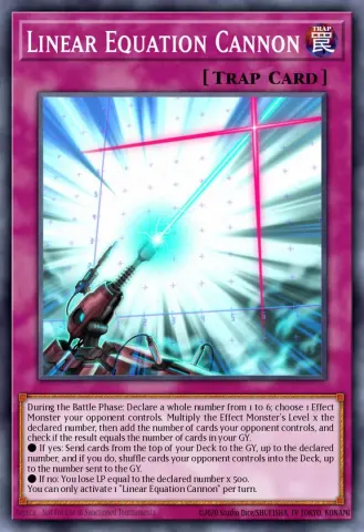 Linear Equation Cannon · EN080