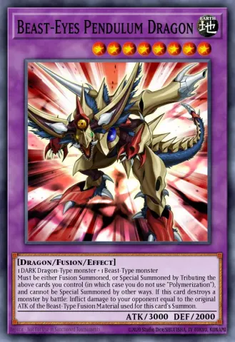 Beast-Eyes Pendulum Dragon · ENSE1