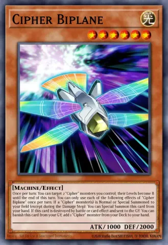 Cipher Biplane · EN038