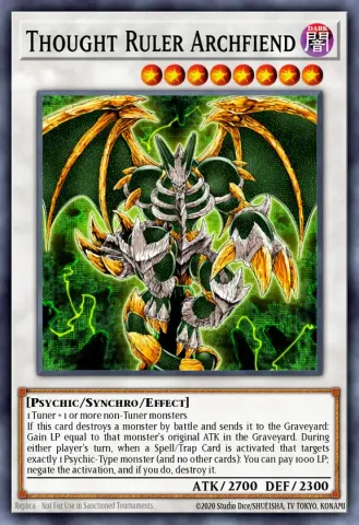 Thought Ruler Archfiend · EN070