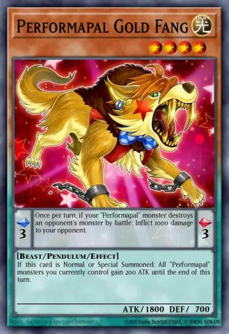 Performapal Gold Fang · EN095