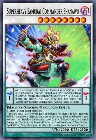Superheavy Samurai Commander Shanawo · EN040
