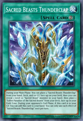 Sacred Beasts Thunderclap · EN049