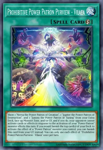 Prohibitive Power Patron Purview - Vilaea · EN055