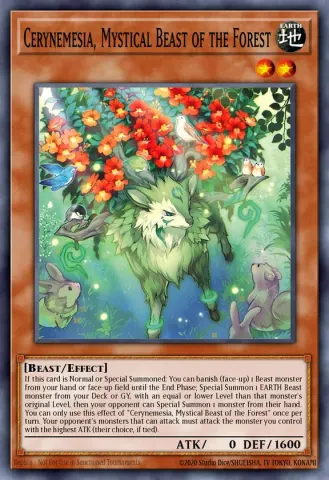 Cerynemesia, Mystical Beast of the Forest · EN087