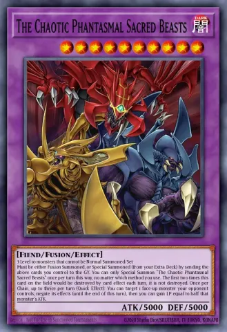 The Chaotic Phantasmal Sacred Beasts · EN029