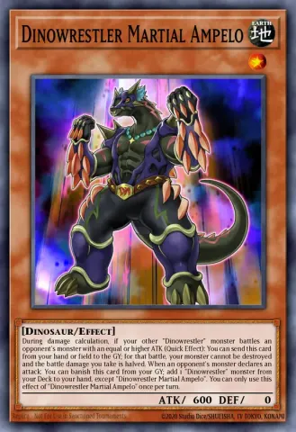 Dinowrestler Martial Ampelo · EN006