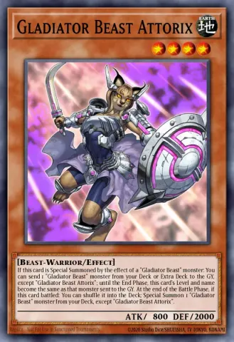 Gladiator Beast Attorix · EN012