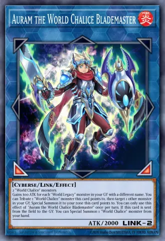 Auram the World Chalice Blademaster · EN049