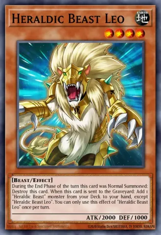 Heraldic Beast Leo · EN017