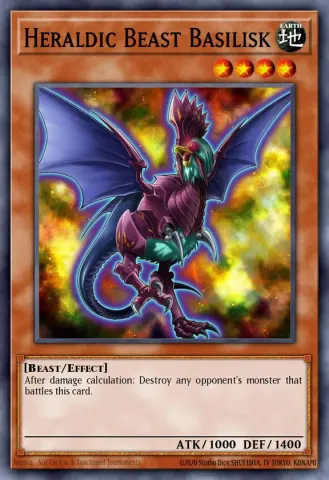 Heraldic Beast Basilisk · EN013