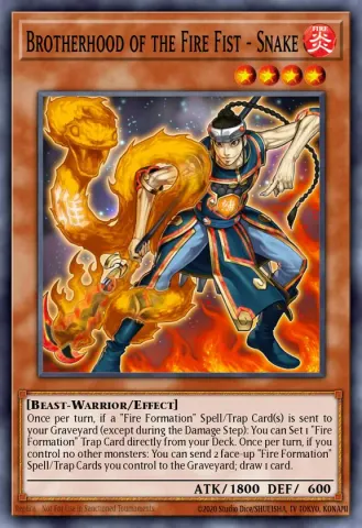 Brotherhood of the Fire Fist - Snake · EN026