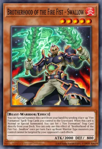 Brotherhood of the Fire Fist - Swallow · EN027
