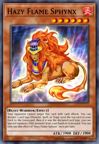 Hazy Flame Sphynx · EN030