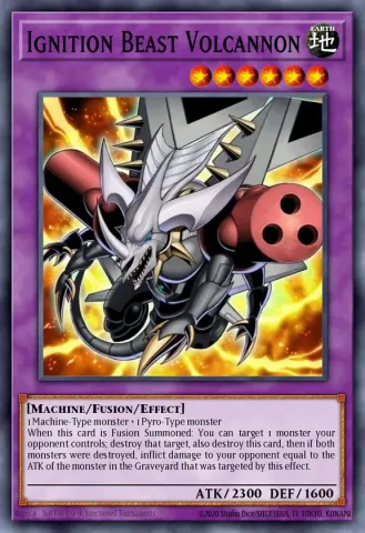 Ignition Beast Volcannon · EN091