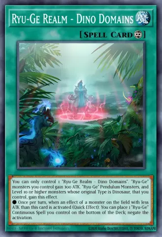 Ryu-Ge Realm - Dino Domains · EN037
